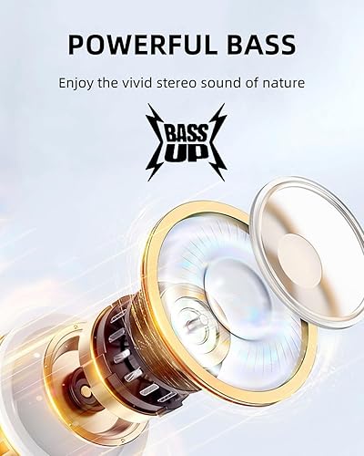 Miniatura 2 de Auriculares inalámbricos A8 PRO Bluetooth y auriculares intrauditivos con graves profundos, llamada clara, IPX7 impermeables, auriculares