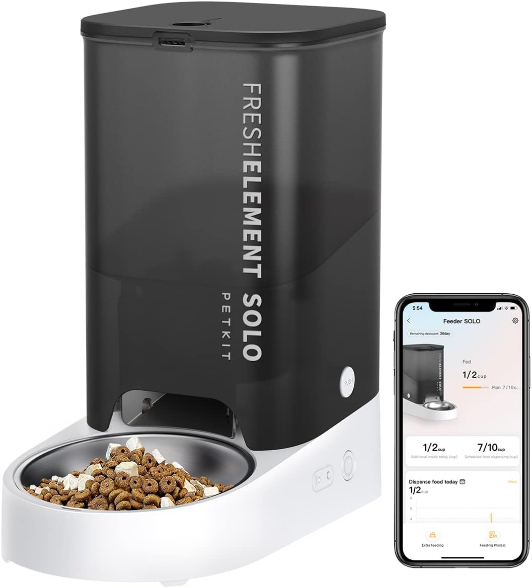 6L Automatischer Futterautomat Futterspender Katze Hunde Pet Feeder Mit