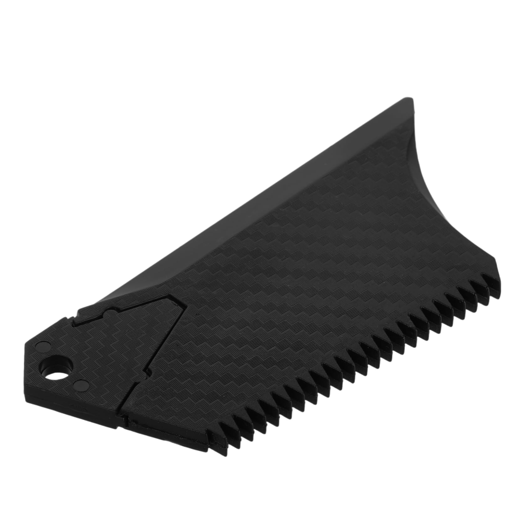 Abaodam Surfboard Wax Comb with Durable Carbon Texture Skimboard Wax Remover Tool for Surfing Longboard and Skateboard Maintenance for Even Cleaning