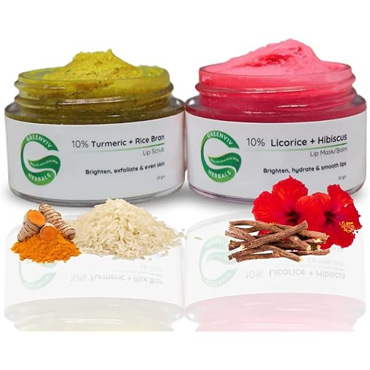 Greenviv Lip Scrub + Mask Combo 20g 20 g