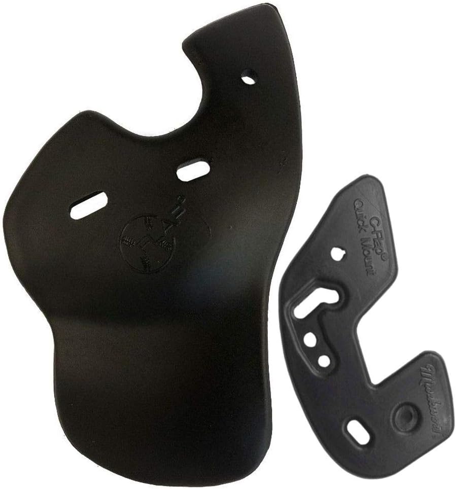 C Flap Jaw Protection w/Quick Mount (no Drill) - Right Hand Batter - Matte Black
