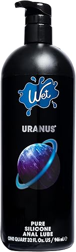 Miniatura 7 de Wet Uranus  Lubricante sexual anal íntimo con base de silicona de 9 onzas lubricante personal de lujo más duradero para hombres mujeres y parejas