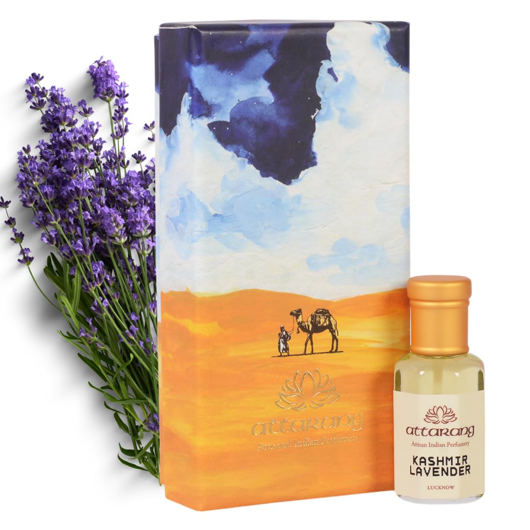 Kashmiri Lavender by Attarang - Premium Lavender Perfume Oil | Rare Ingredients for Long-lasting, Captivating Scent - Attar 10ml-image-24
