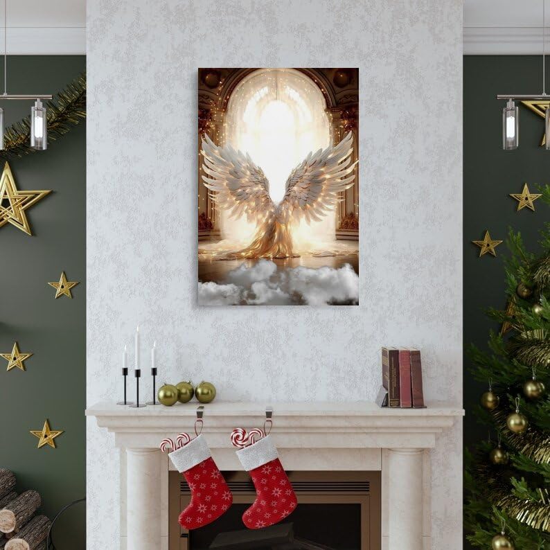 Amazon.co.jp: 天使の羽のポスター ポスター装飾絵画キャンバス壁