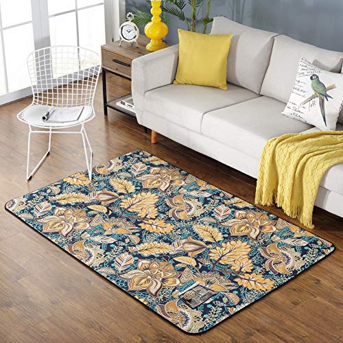 Tapis nordic pour salon et table basse - Forme rectangulaire moderne