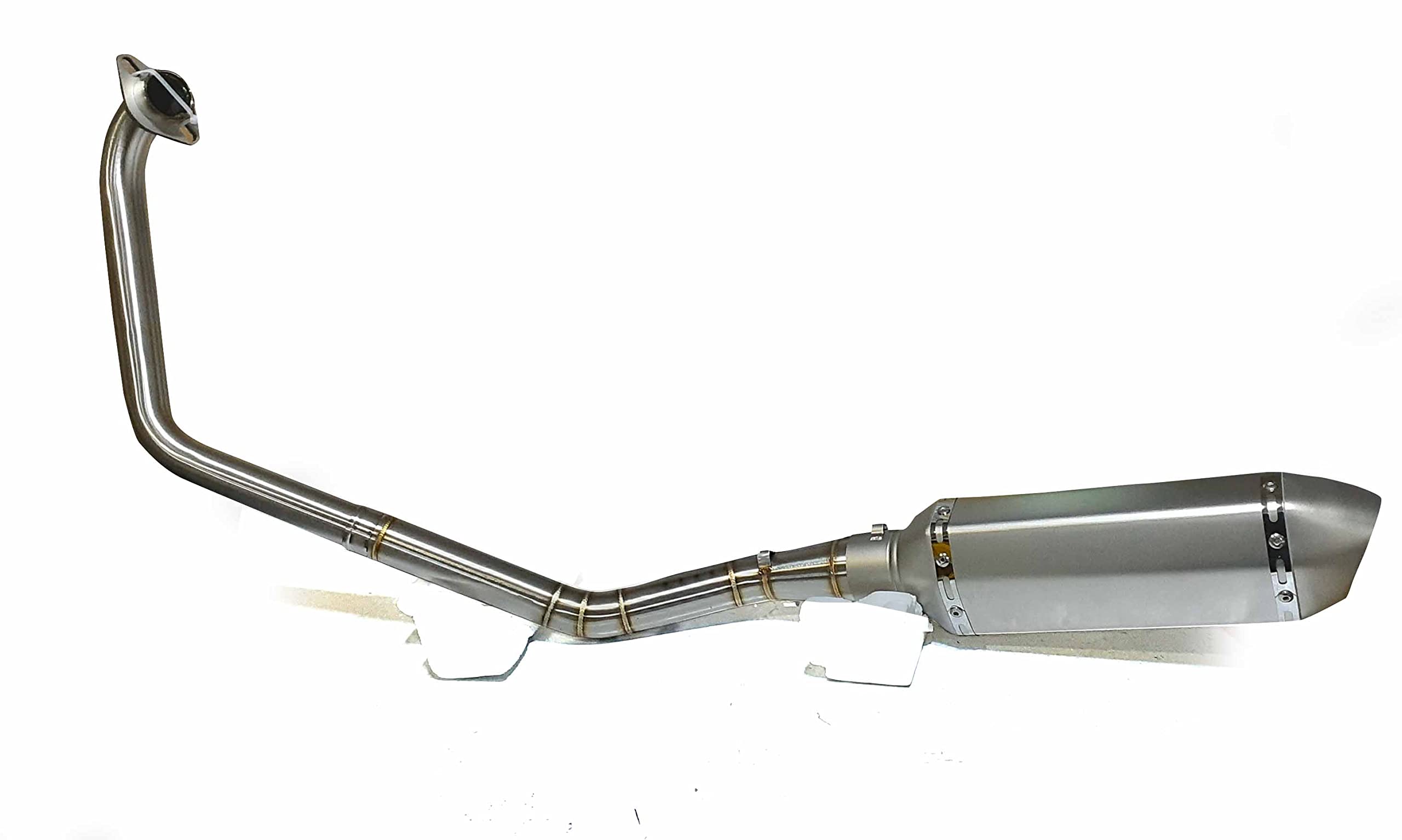 YZF-R15 V1 V2 エキゾーストパイプ ステンレスエキパイ] [ショート