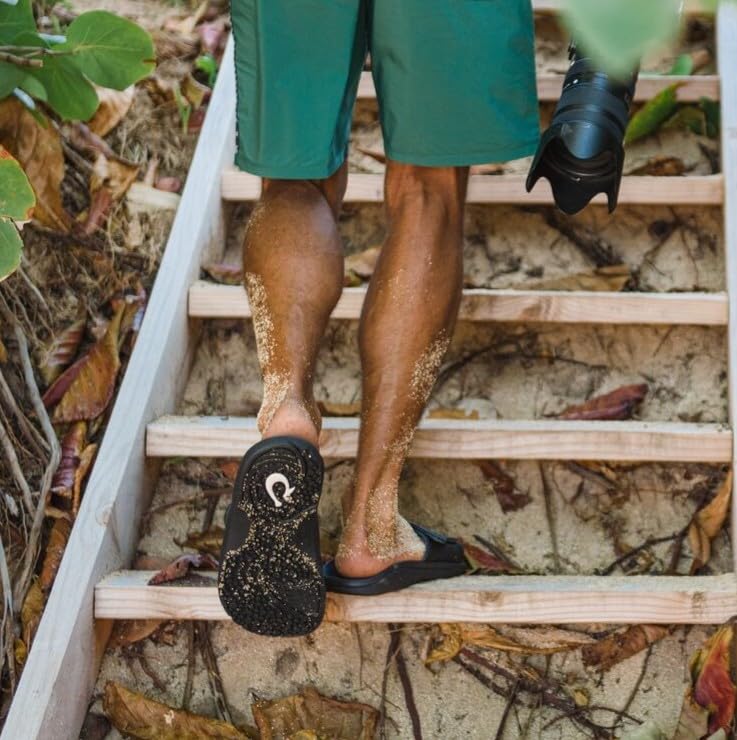 OluKai Nalu Slide Mens Versatile Sandals Adjustable Straps | Water-Friendly Lightweight & Durable All-Day Comfort & Support product thumbnail 4