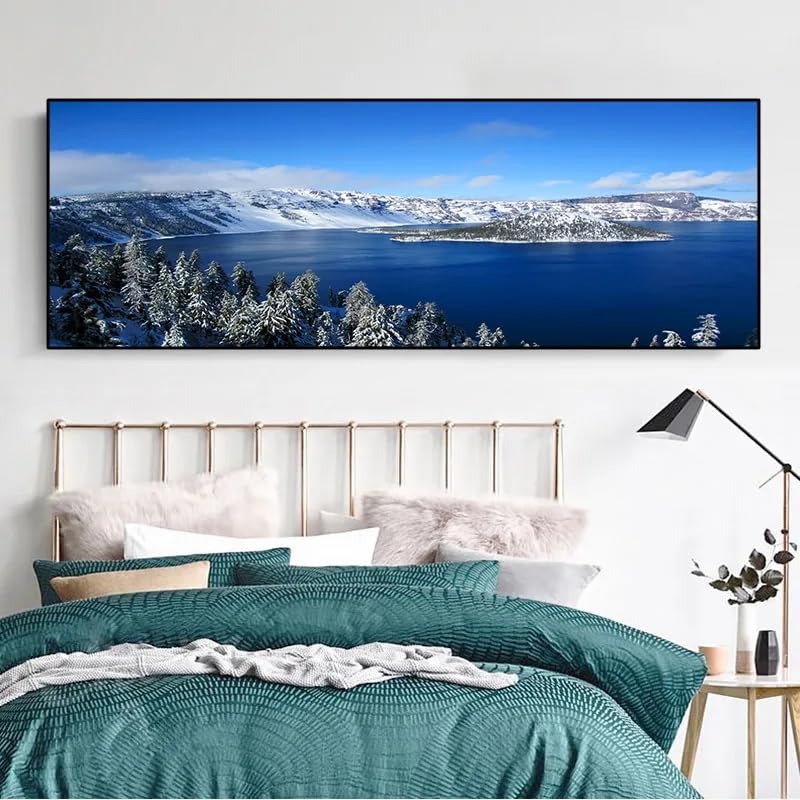 Peinture à l'huile nature paysages affiches et estampes 30x90cm