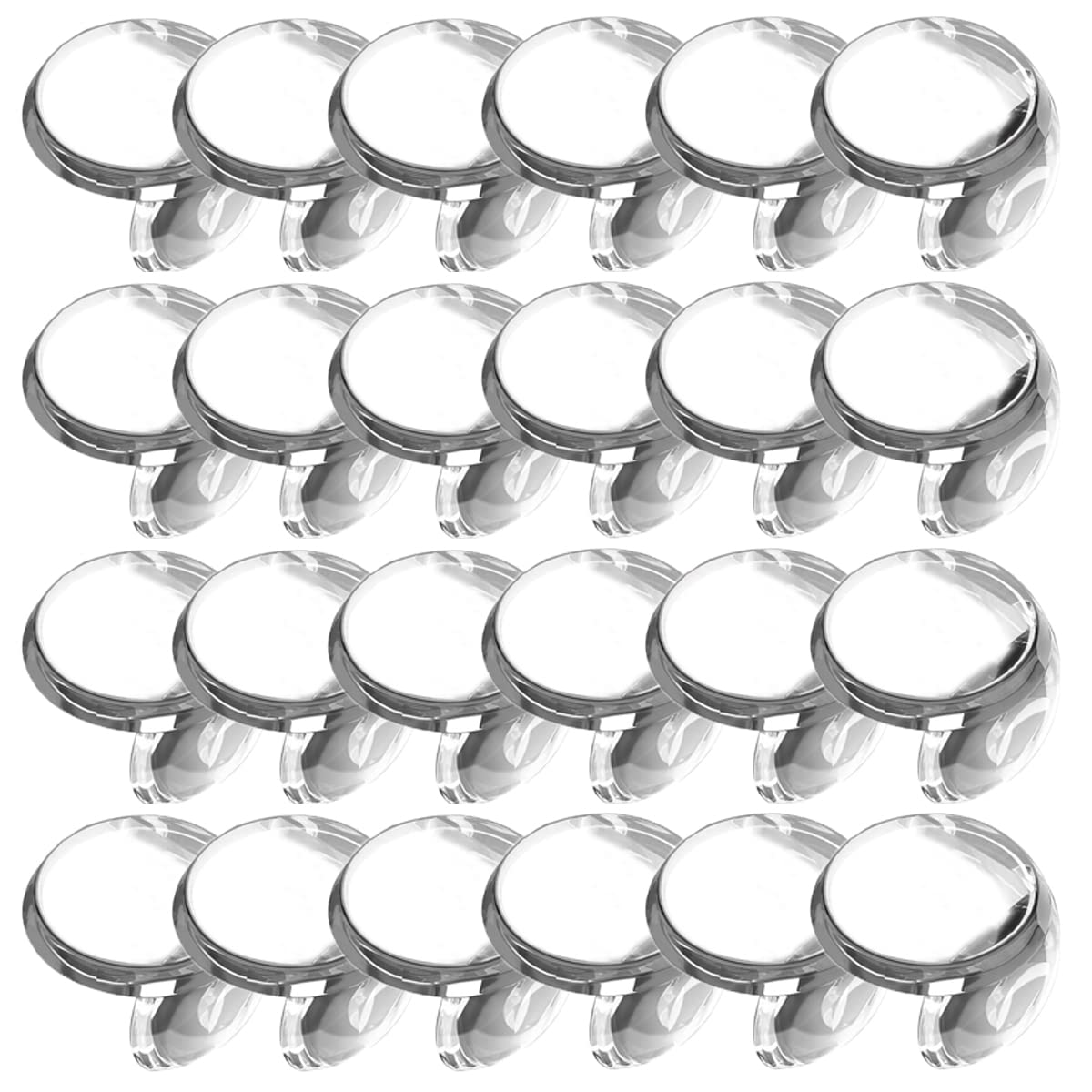 24 Pack Corner Protector for Baby, Guards, Clear Table Edge Safety Bumpers Furniture Against Sharp Corners, Keep Child Safe