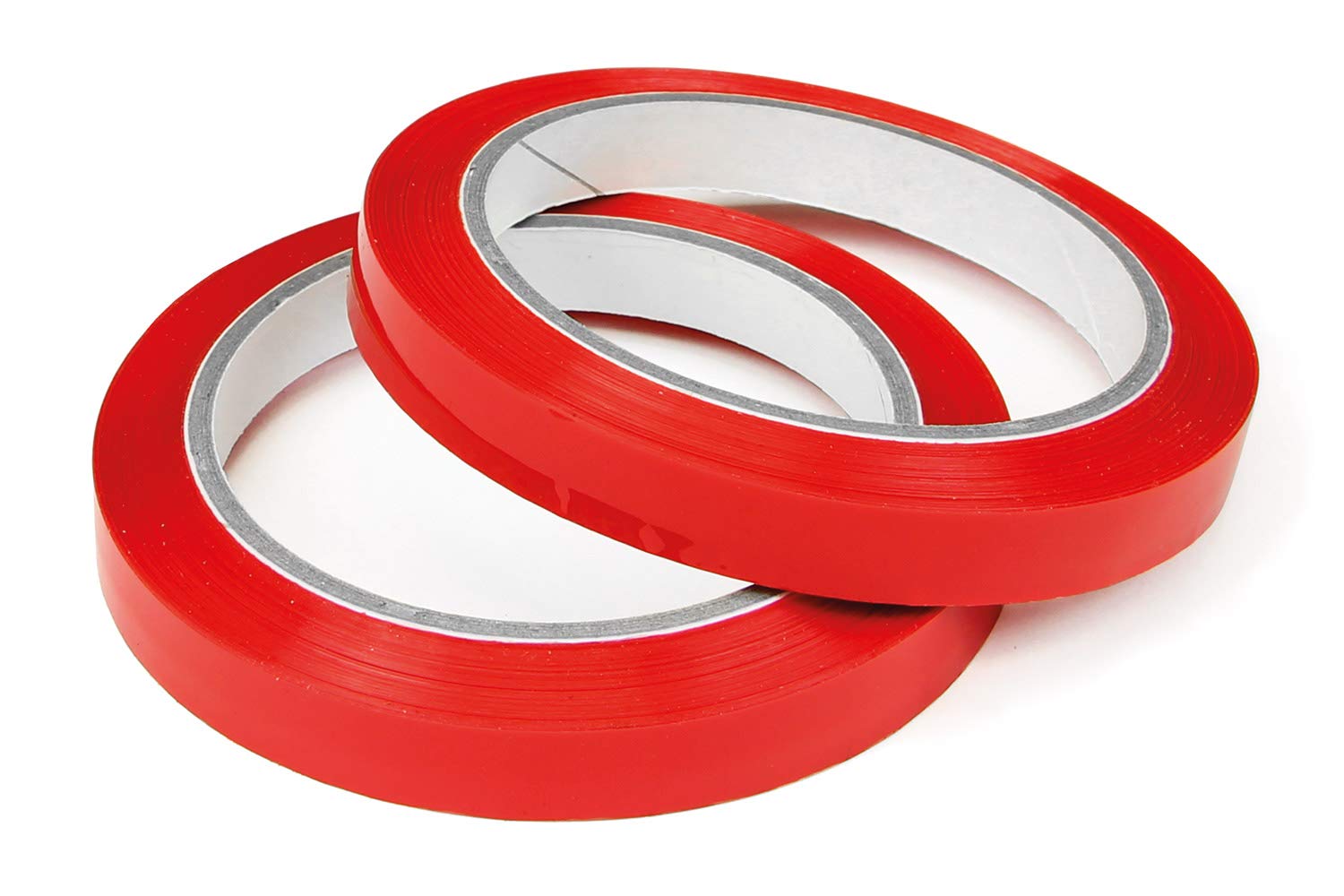 12 Stk. Beutelschließer-Klebeband, 12mm breitx66lfm, 77µ, rot-braun, Acrylatkleber auf Wasserbasis