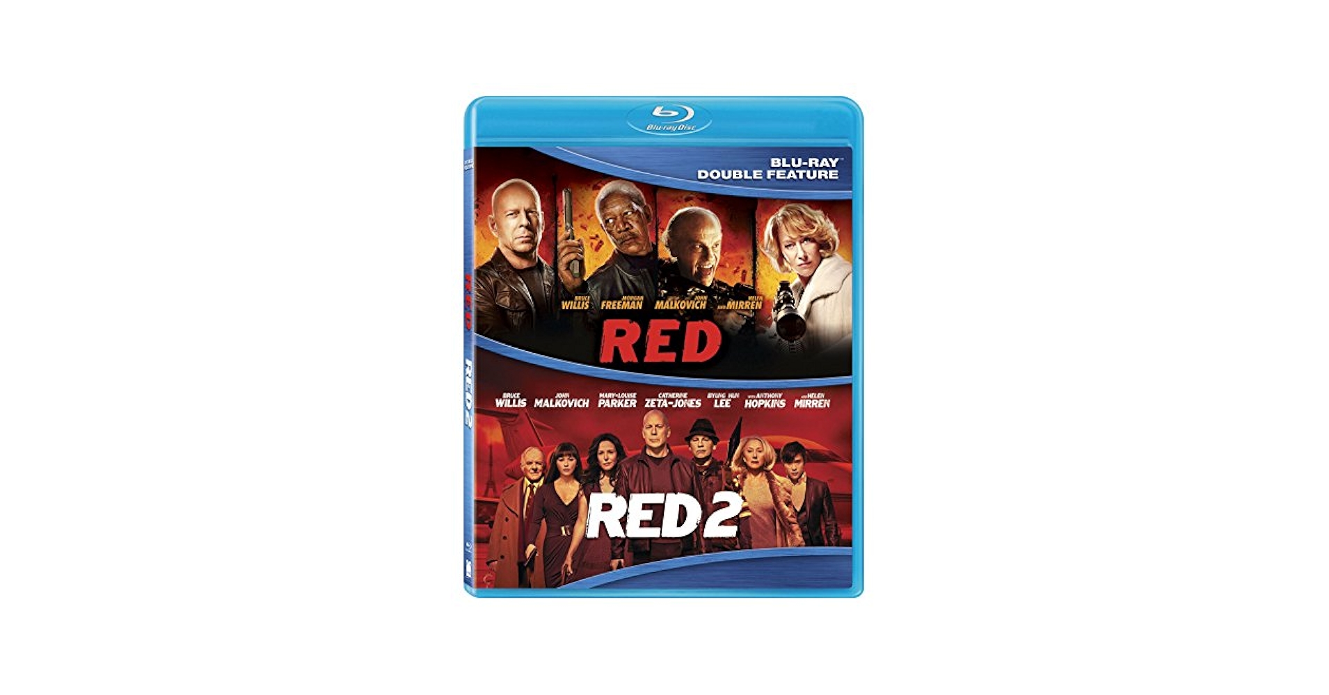 Amazon.com: Red / Red 2 Double Feature [DVD] [Blu-ray