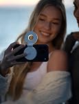 KraftGeek Magnetic Selfie Light for iPhone Magsafe, Portable Phone Ring Light for Video Recording, Rechargeable Lightweight Travel LED Cell Phone Light, White