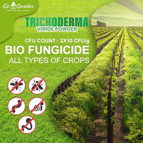 Image of Go Garden Trichoderma Bio Fungicide for Plants 900g x 3 Pack | Organic Fungus Control Powder | 2 x 10⁸ CFU /g High Strength Formula | Controls Root Rot & Wilt | Soil Health Booster