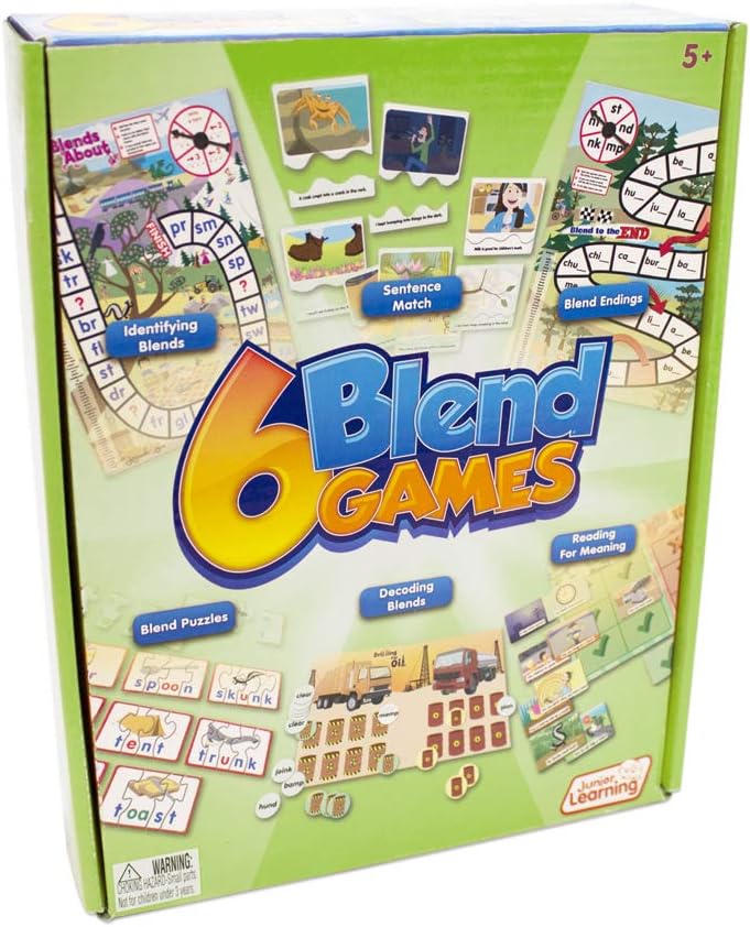 JL410 6 Blend Games,Multi, Medium
