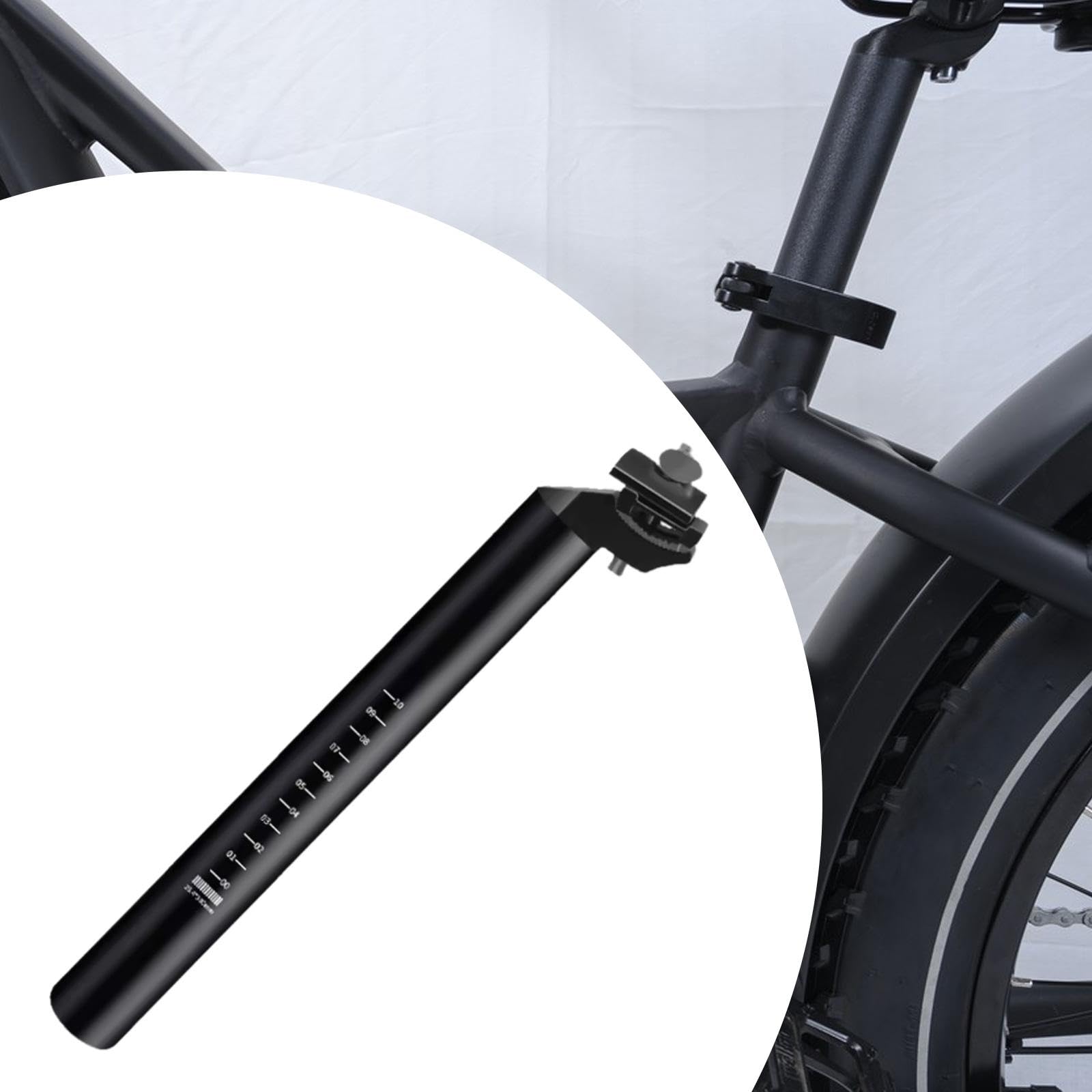 Reggisella per Bici, Reggisella per Bicicletta, Parti di Lunghezza 300 mm Accessori Robusti Asta del Tubo Sella per Bici da Strada di Montagna