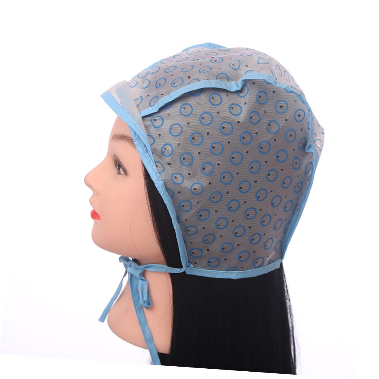 DOITOOL 24 Piezas bata de corte de pelo gorro para teñir el cabello de salón hair topper gorro de peluquería gorra desechable para resaltar el cabello viraje capa Resaltador