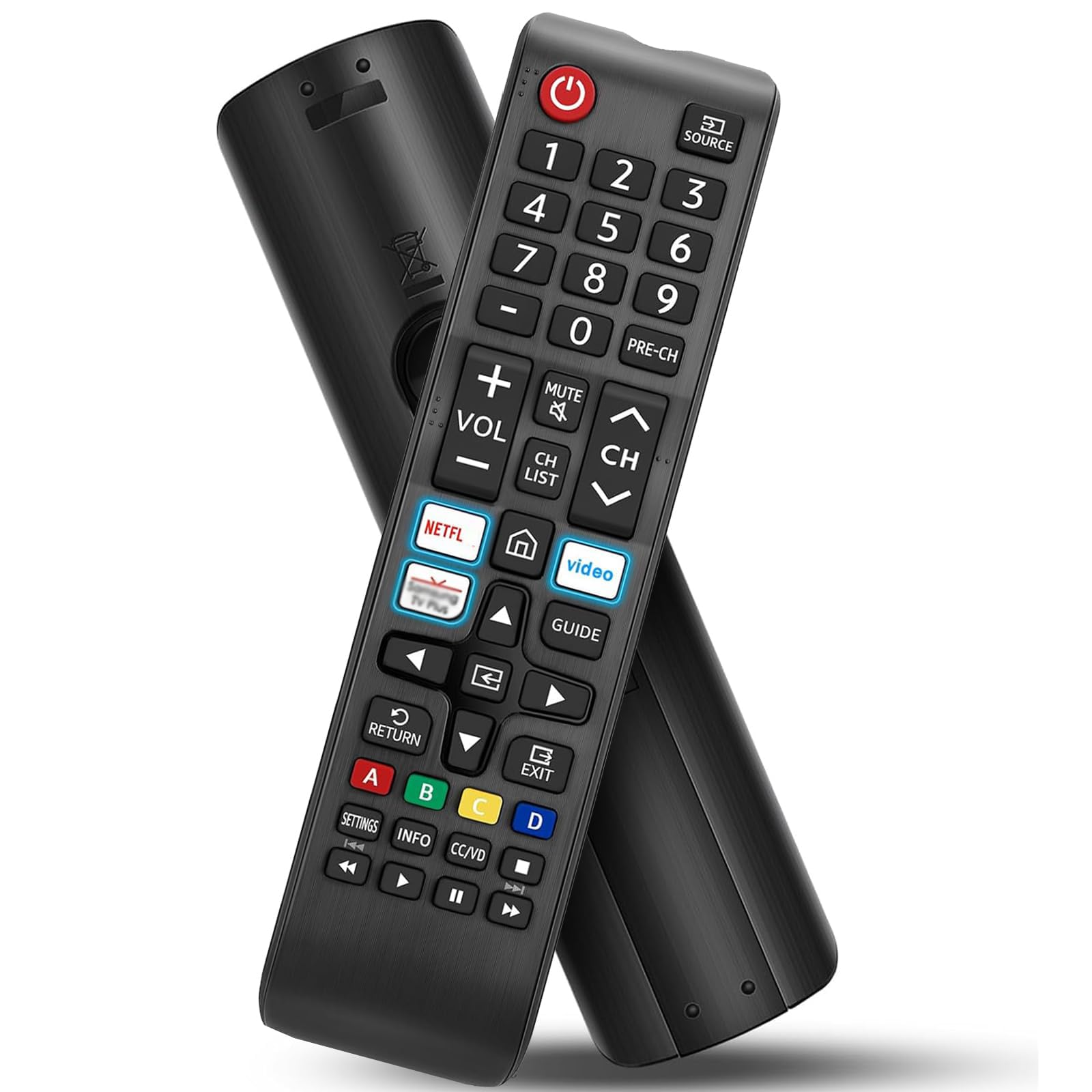 Replacement fit for Samsung TV Remote, BN59-01315J for Samsung LED LCD QLED 4K 8K UHD 3D HDTV HDR Curved Crystal Smart TV