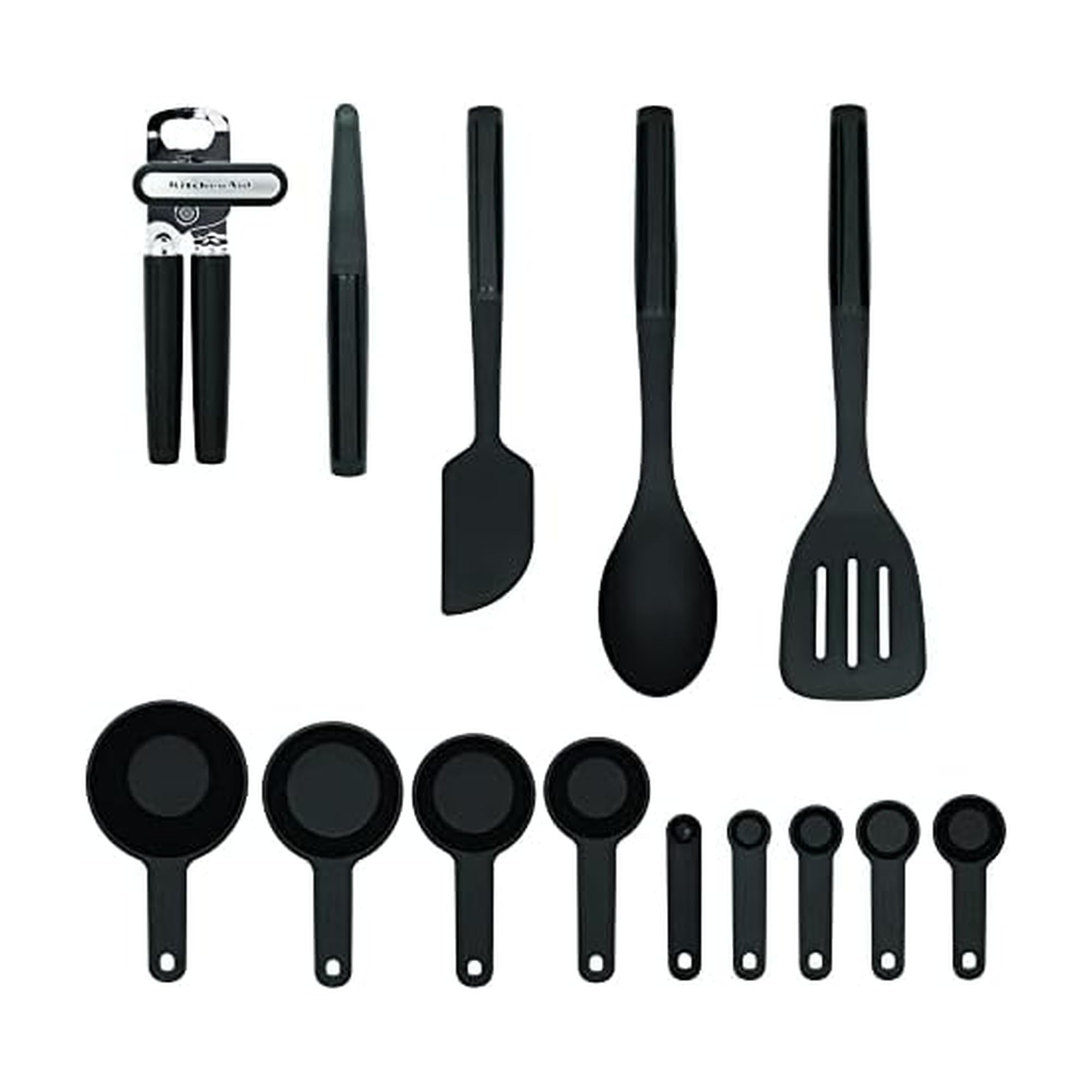 KitchenAid Universal Tool and Gadget Set, 6 Piece, Black