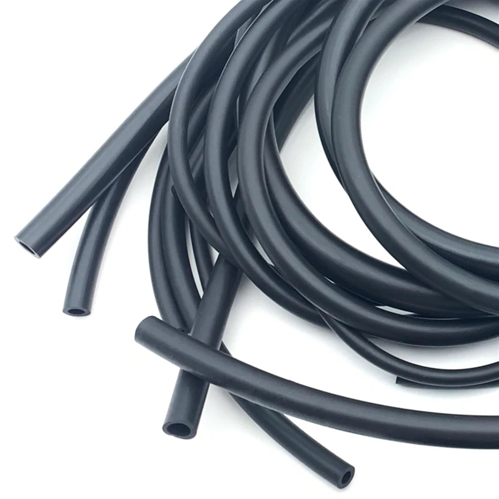 Tube en caoutchouc Tuyau de conduite de carburant 2M NBR ID5/6/7mm OD8/9/11mm tuyau d'eau d'essence diesel tuyau de moteur for accessoires de pièces de moto(2M_OD12XID 8MM)