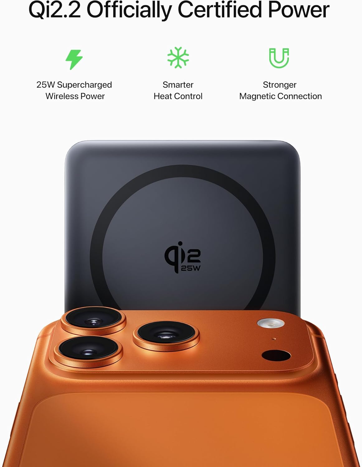 Baseus Qi2.2 25W Slim 10,000mAh Magnetic Power Bank Built in USB C Cable, Bundle with 10,000mAh 30W Magnetic Portable Charger, Fast Charging Wireless Battery Pack with Built-in Braided USB-C Cable