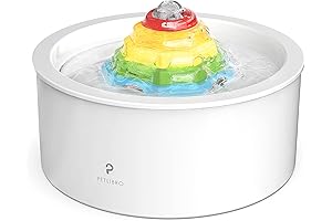Premier Pet 50 Ounce Pet Water Fountain, Super Quiet, Quadruple Filtration