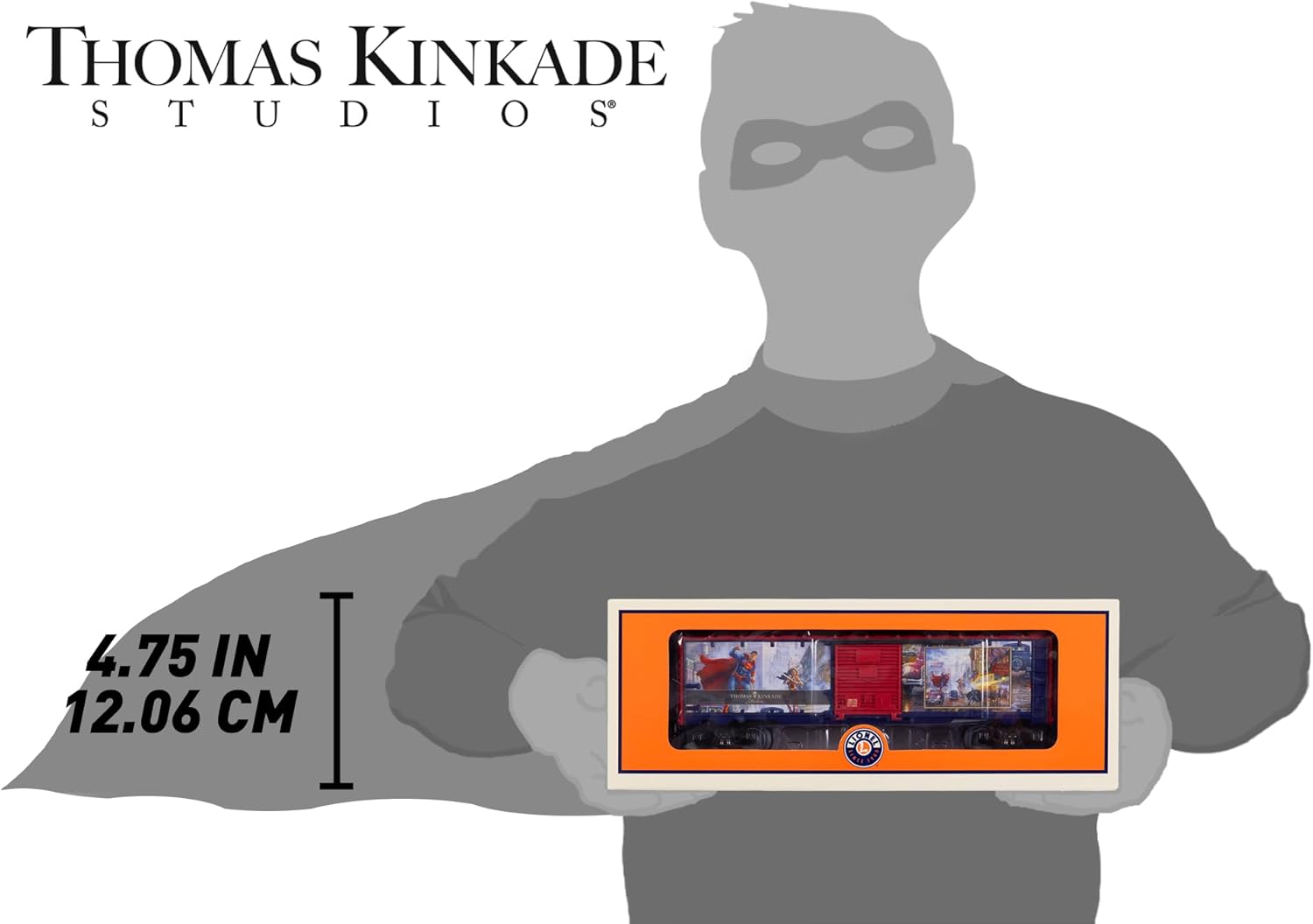 Lionel Thomas Kinkade Studio DC “The Trinity I” O Gauge Model Train Boxcar