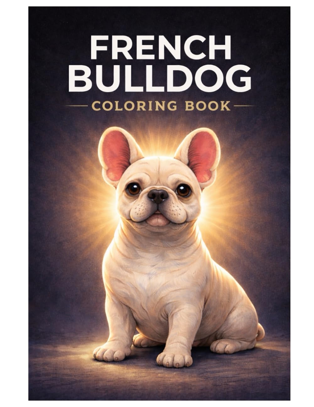 French Bulldog Coloring Book: Cute French Bulldog Illustrations for Kids, Teens, and Adults