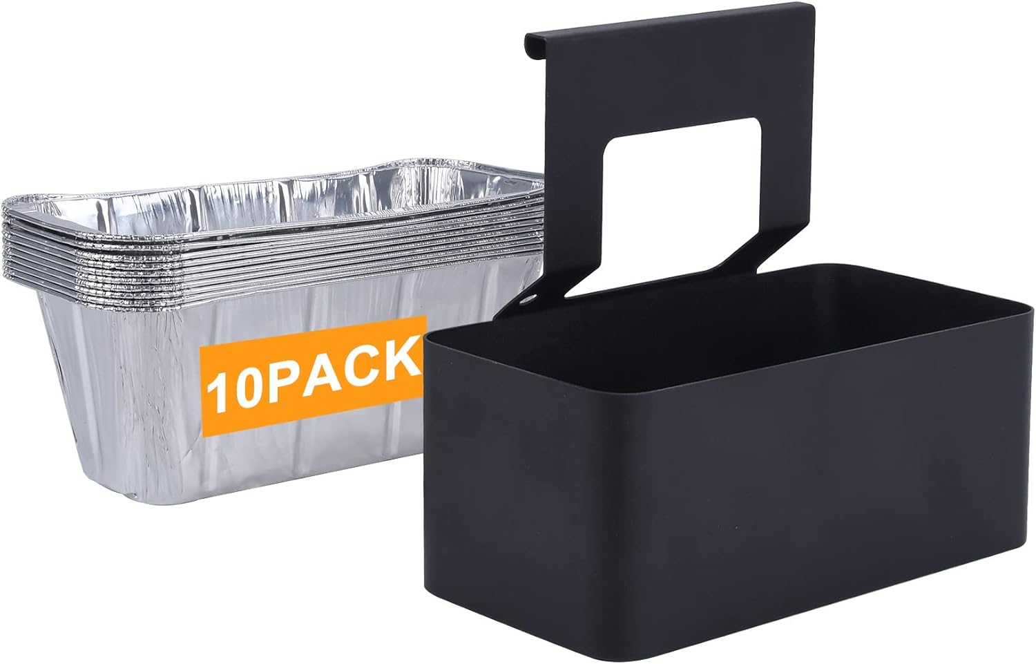 GasSaf Grease Cup Tray Catcher for Blackstone 17 22 28 36 inch Grills, 10 PCS Grease Cup Liners for Blackstone Grill Top Griddle, Drip Catcher Pan to Collect Flat Top Griddle Residual Liquid Holders