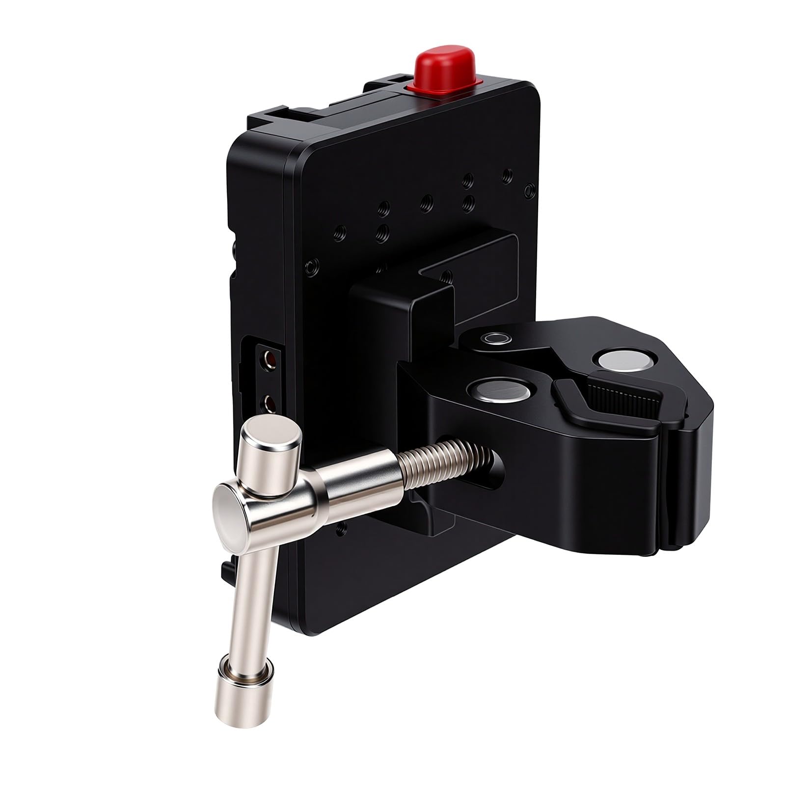 Piastra Batteria con Attacco a V, Supporto con Morsetto Batteria