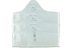 More of Me to Love Washable Bra Liners, White