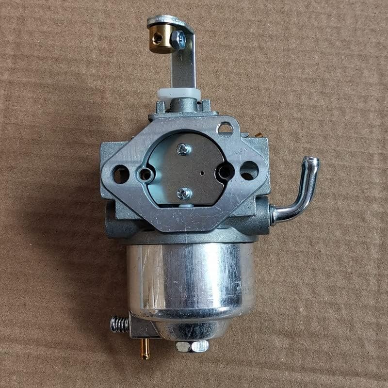 Top view of the IENQBVL Carburetor, showing the air intake and fuel line connection