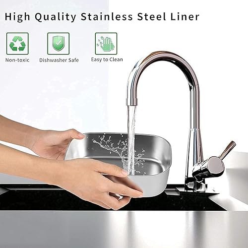 Miniatura 4 de Lonchera eléctrica de 3 en 1-12 V 24 V 110 V 52 onzas calentador de alimentos de 55 W para adultos calentador de alimentos portátil para