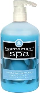 Best Shot Scentament Spa Caressing Puppy Wash, Baby Powder, 16 oz