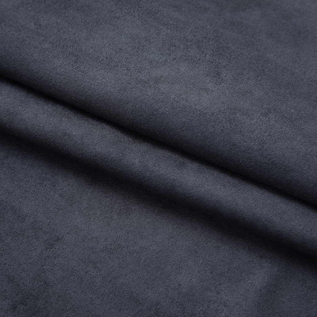 vidaXL Tende Oscuranti con Ganci 2 pz Taupe 140x225 Poliestere