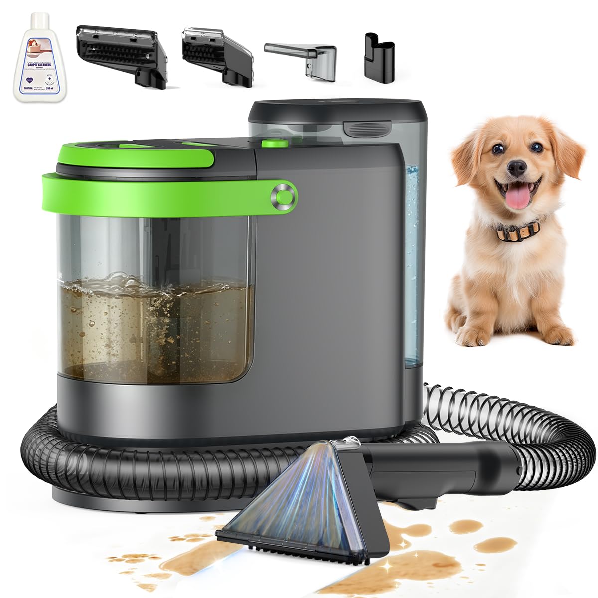 Natrogix 18Kpa Portable Carpet Cleaner