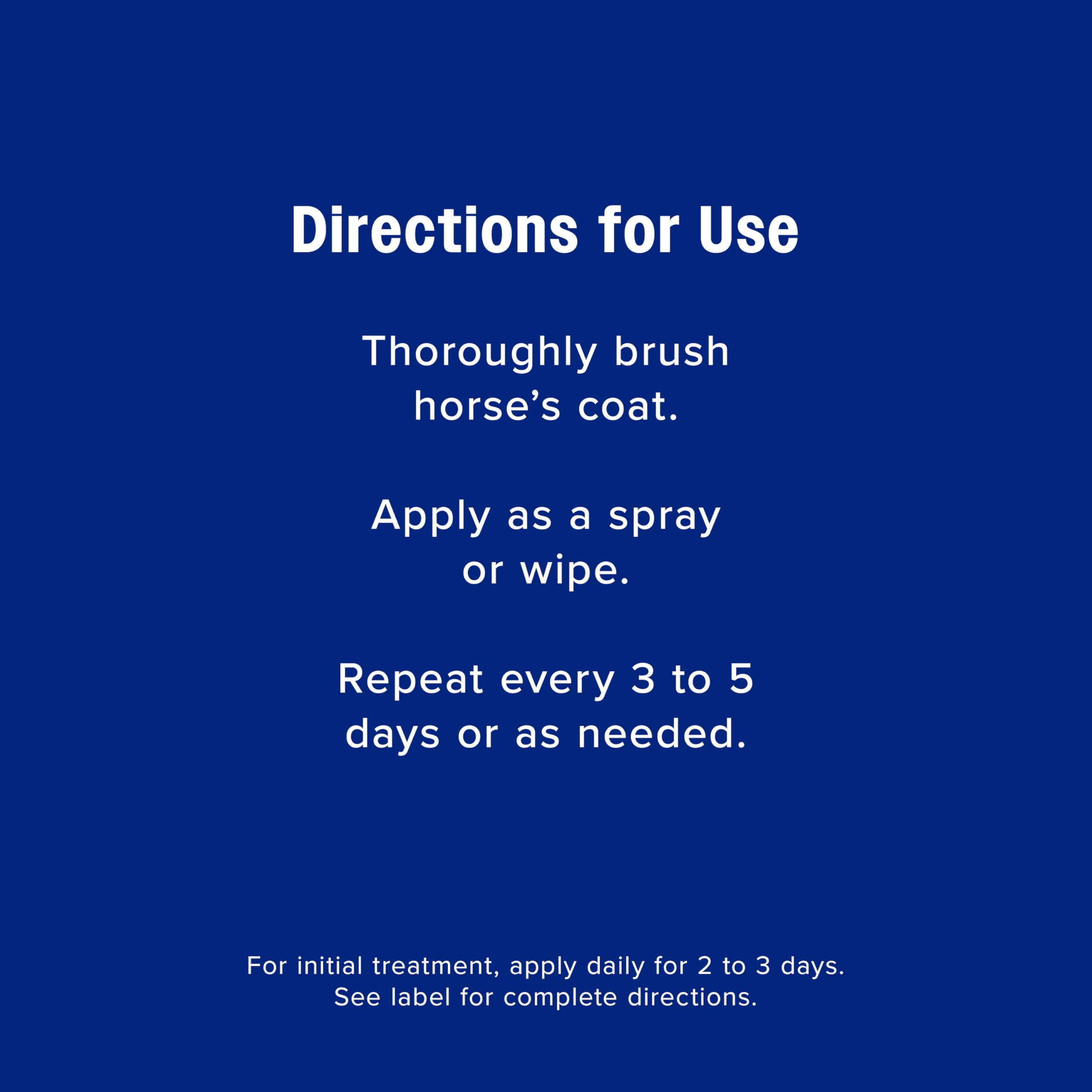 Farnam Mosquito Halt Repellent Spray for Horses, Quick Knockdown Against Mosquitoes, Flies and More, 32 fl oz - image 8
