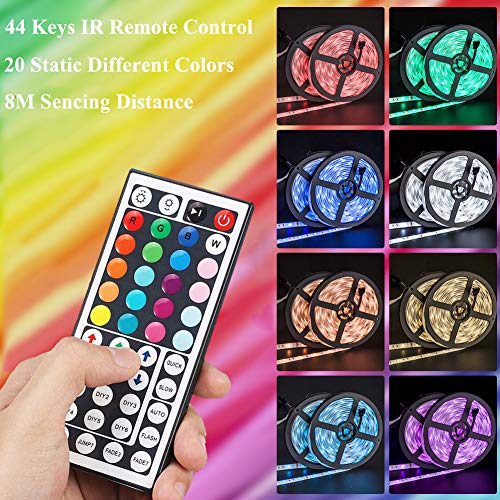 Tira LED Flexible RGB 300 LEDs con Control Remoto miniatura 3