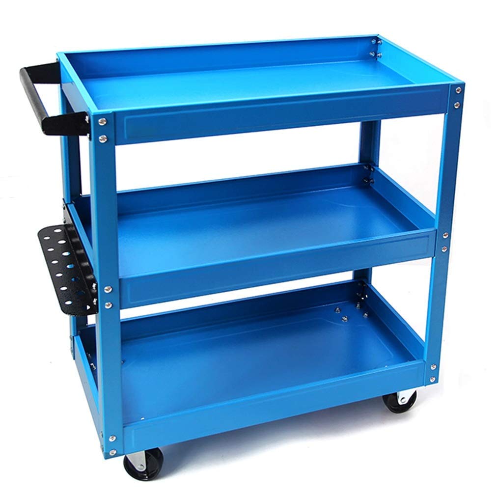 Chariot a outils a 3 couches pour garage et atelier charge maximale 100 kg