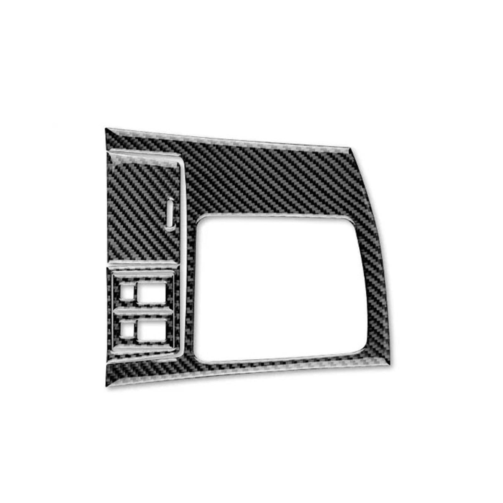 Fibre de carbone véritable Mazda 3 2010-2013 : insert de levier de vitesse haut de gamme
