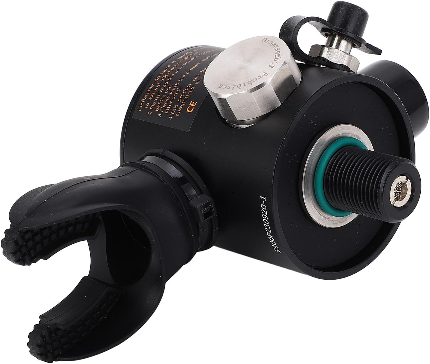 EVTSCAN Scuba Diving Valve M18x1.5 Pressure Reducing Valve Breathing Divers Oxygen Cylinder