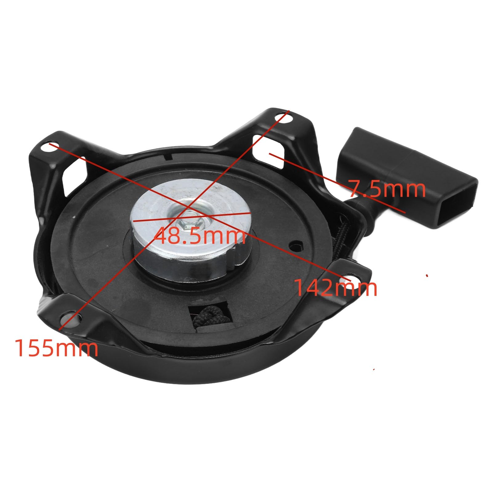 Rücklaufstarter, Rücklaufseilzugstarter-Baugruppe 590706 590595 590558 Rücklaufstarter Ersatz für Tecumseh LAV TVS AH600 AV520