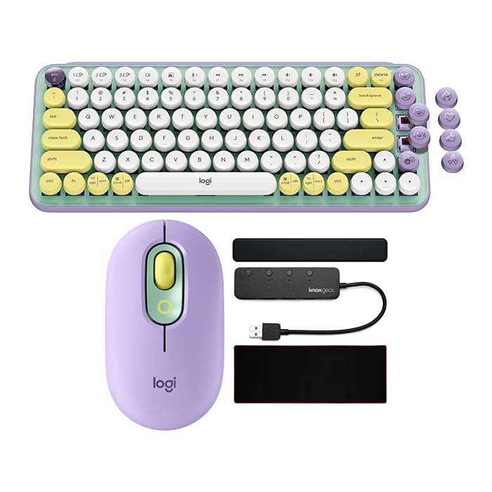 Buy Logitech POP Keys Wireless Mechanical Keyboard with Emoji Keys