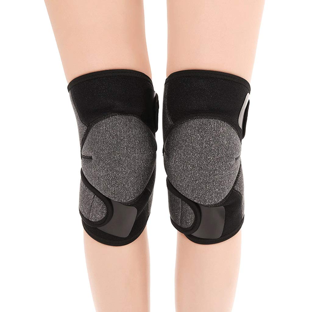 2PCS Tourmaline Self Heating Magnet Knee Brace Support Magnetic Therapy Knee Pads Warmer for Winter Sports Safety Elder Gifts