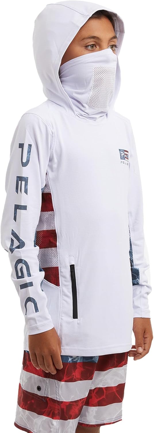 Youth Exo-Tech Icon Hooded Fishing Shirt