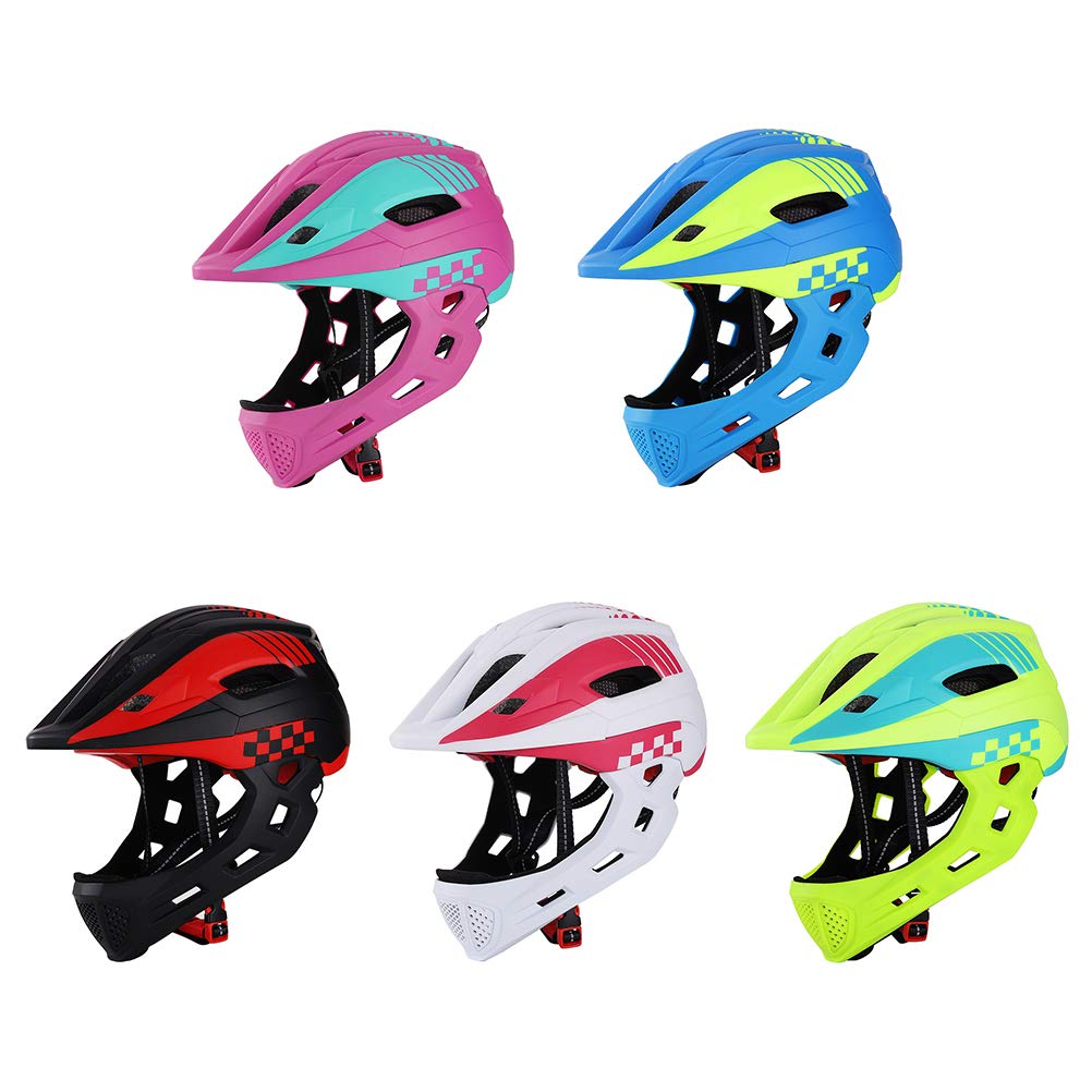 Casco de Bicicleta Niños con Luces LED, Casco de Seguridad Back Light, Casco de Seguridad Ajustable para Niños, Casco Infantil para Patinaje para Scooter