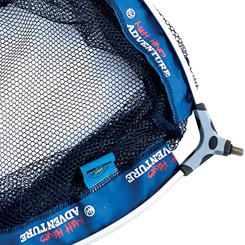Matt Hayes Adventure Fishing Fine Mesh Blue Net Head (55 x 45 x 40cm) - Suitable for carp, bream, perch and silverfish [32MH-5545]