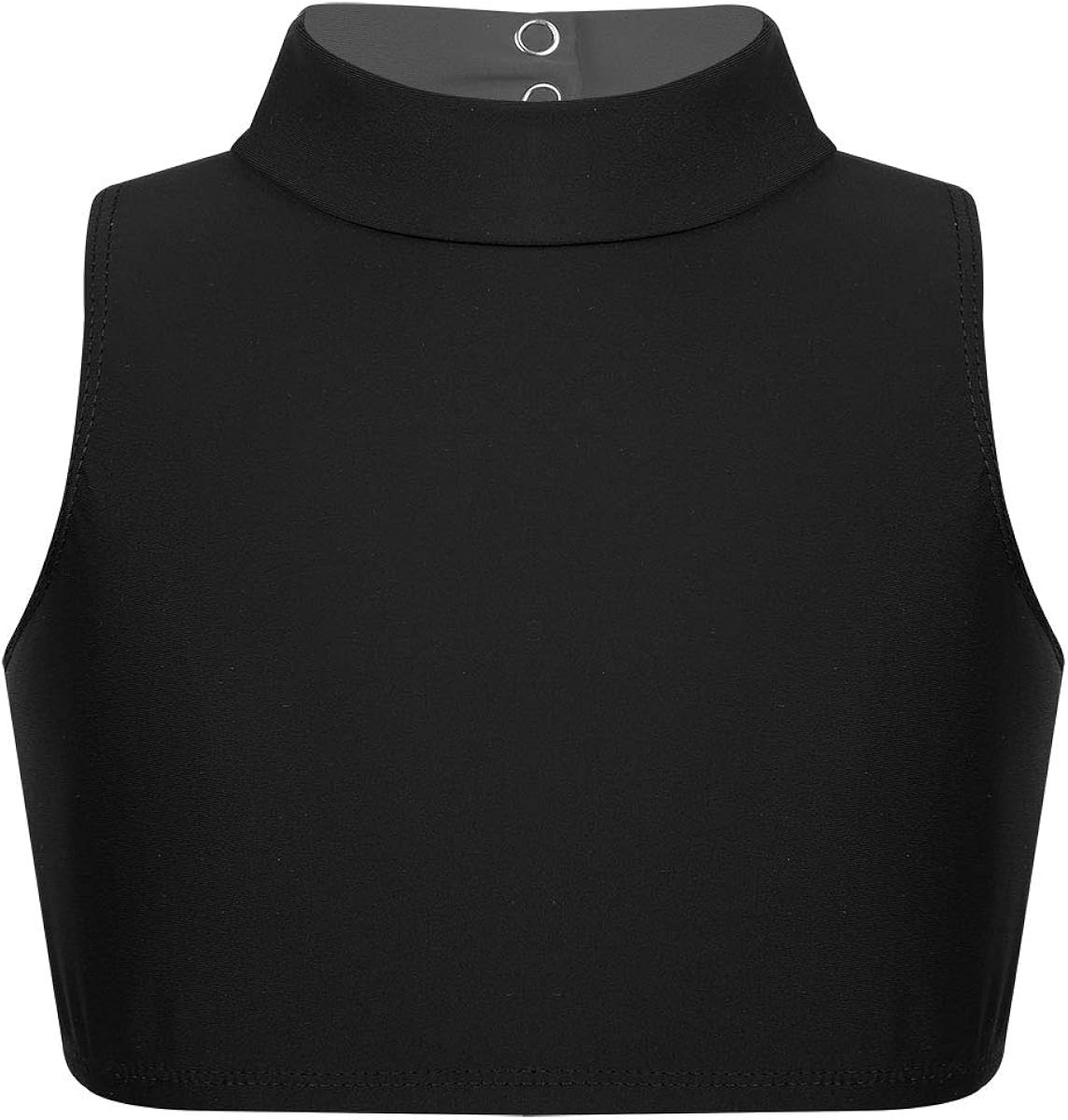 mock neck athletic top