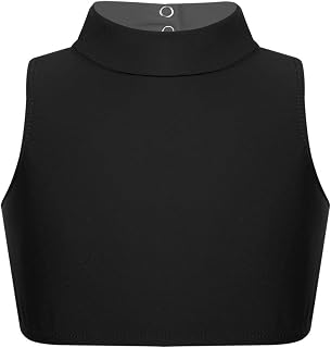 Niñas Crop Top de Danza Jazz Hip Hop Camiseta sin Mangas Ropa Deportiva Infantil Ejercicio Running Slim Fitness 6-14 Años