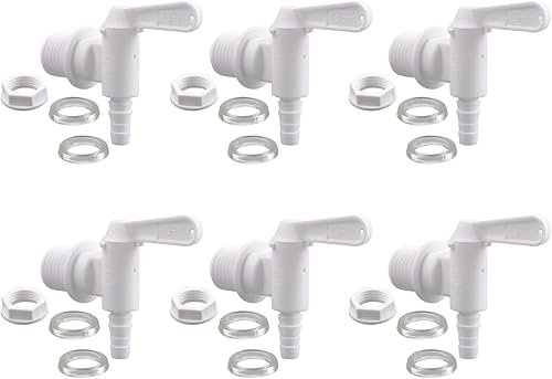 Miniatura 6 de Cubo de embotellado de repuesto para cerveza o refrescos, grifo fermentador para hacer vino y elaboración de cerveza casera, paquete de 3