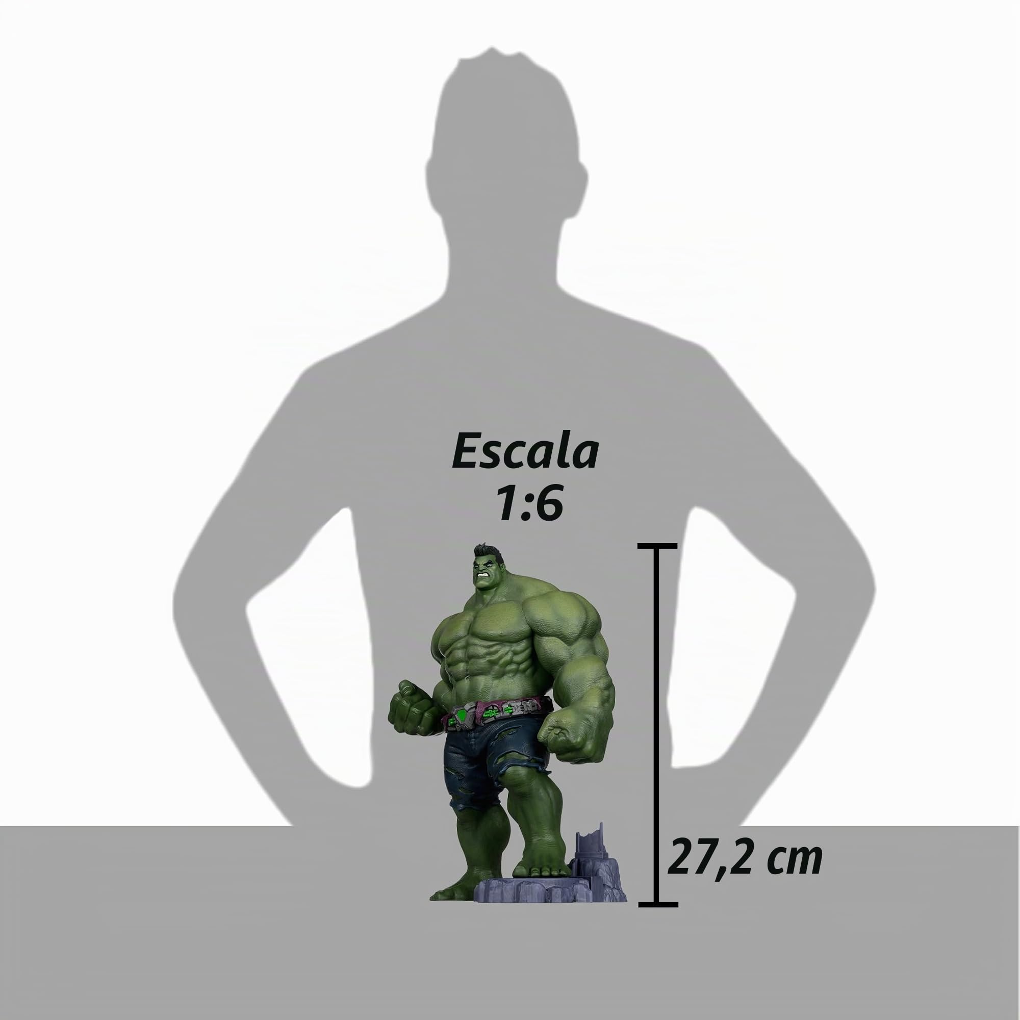 McFarlane Marvel Rivals The Hulk - Juguetes coleccionables a Escala 1:6